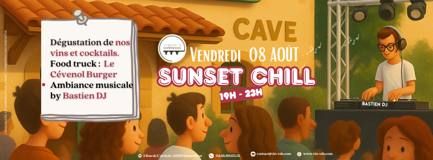 Soirée musicale – Sunset chill DJ