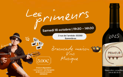 🍷 🍇 ÉVÉNEMENT PRIMEURS – BRASUCADE MAISON