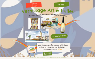 🎨 Vernissage Art & Bulles